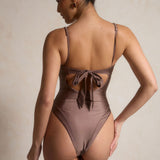 Arora Balconette One Piece - Latte