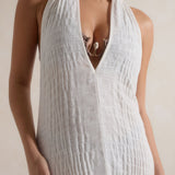 Vela Backless Maxi Dress - Coconut