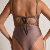 Arora Balconette One Piece - Latte